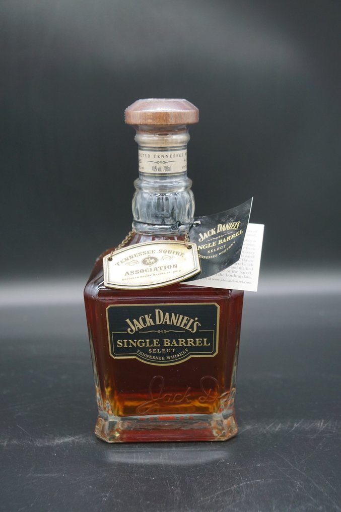 Jack Daniel's TSA 1st European Single Barrel - Tennessee Squire Association - Signed by Jeff Arnett  - b. 2010s - 700ml #1.0