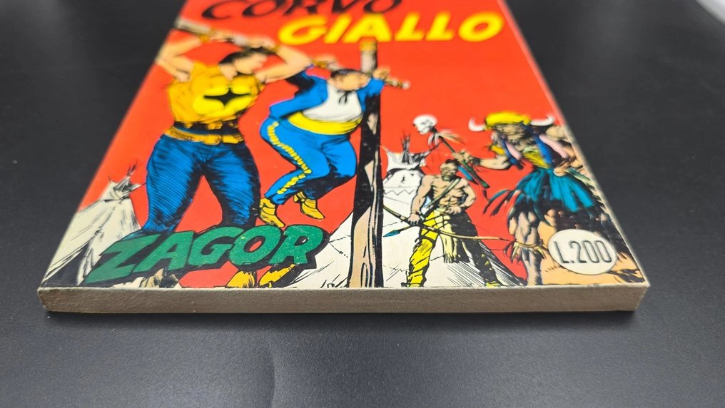 Zagor Zenith originale n. 55 - "Corvo Giallo" - 1 Comic - First edition #1.0