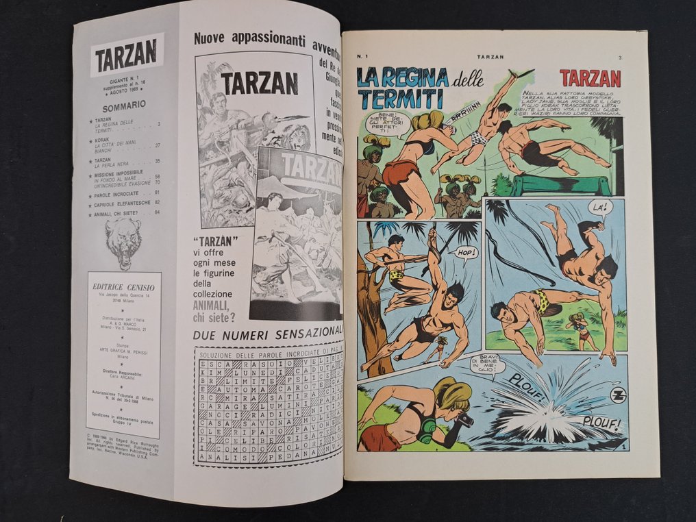 Tarzan: Da Hogarth a Kubert - 53 Comic - 1969/1977 #2.1