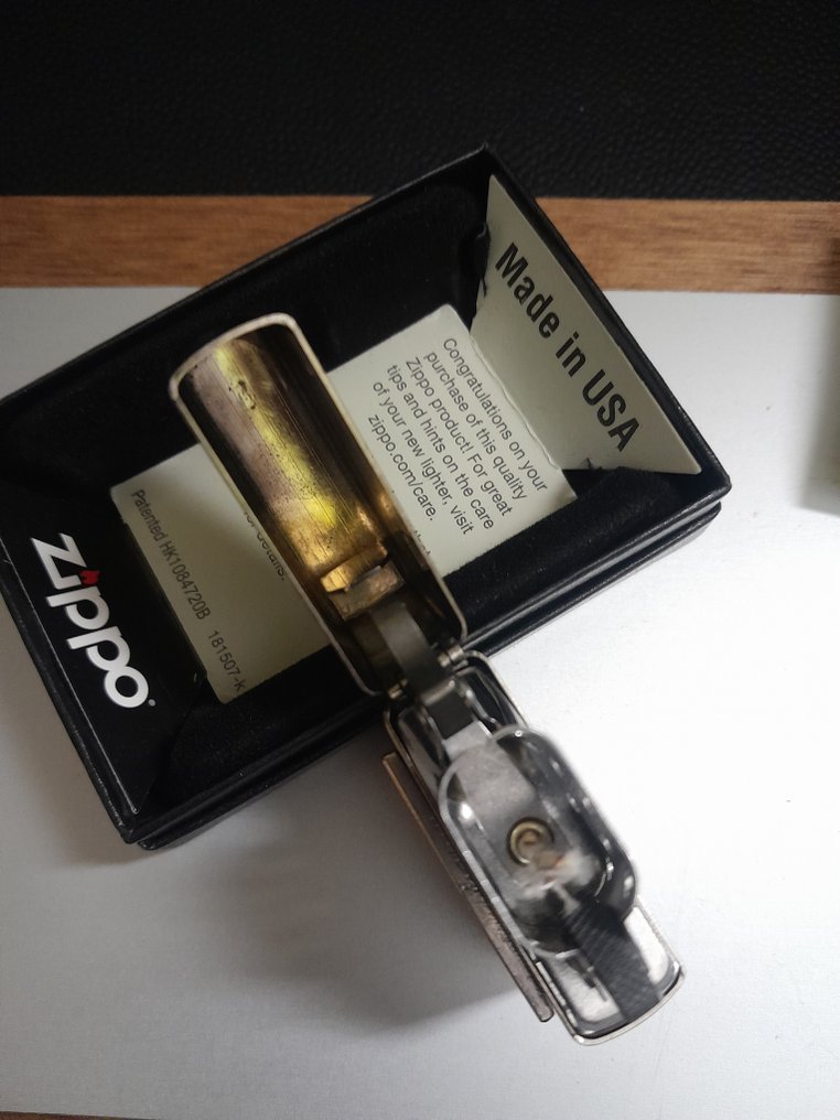Zippo - χωρίς τιμή ασφαλείας - Αναπτήρας τσέπης - Χάλυβας #2.1