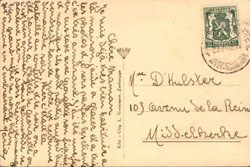 Βέλγιο - Δήμος Knokke-Heist - Καρτ-ποστάλ (122) - 1900-1960 #3.2