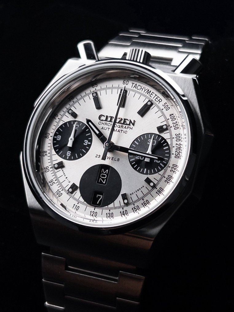 Citizen - Bullhead Chronograph Octagonal - Ingen mindstepris - 67-9356 - Mænd - 1970-1979  #1.0