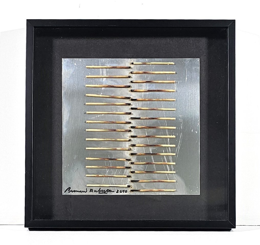 Bernard Aubertin (1934-2015) - Dessins de feu sur aluminium #2.1