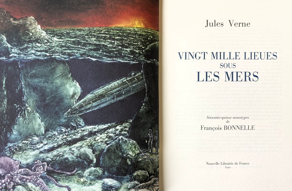 Jules Verne / François Bonnelle - Vingt mille lieues sous les mers - 1999 #2.1
