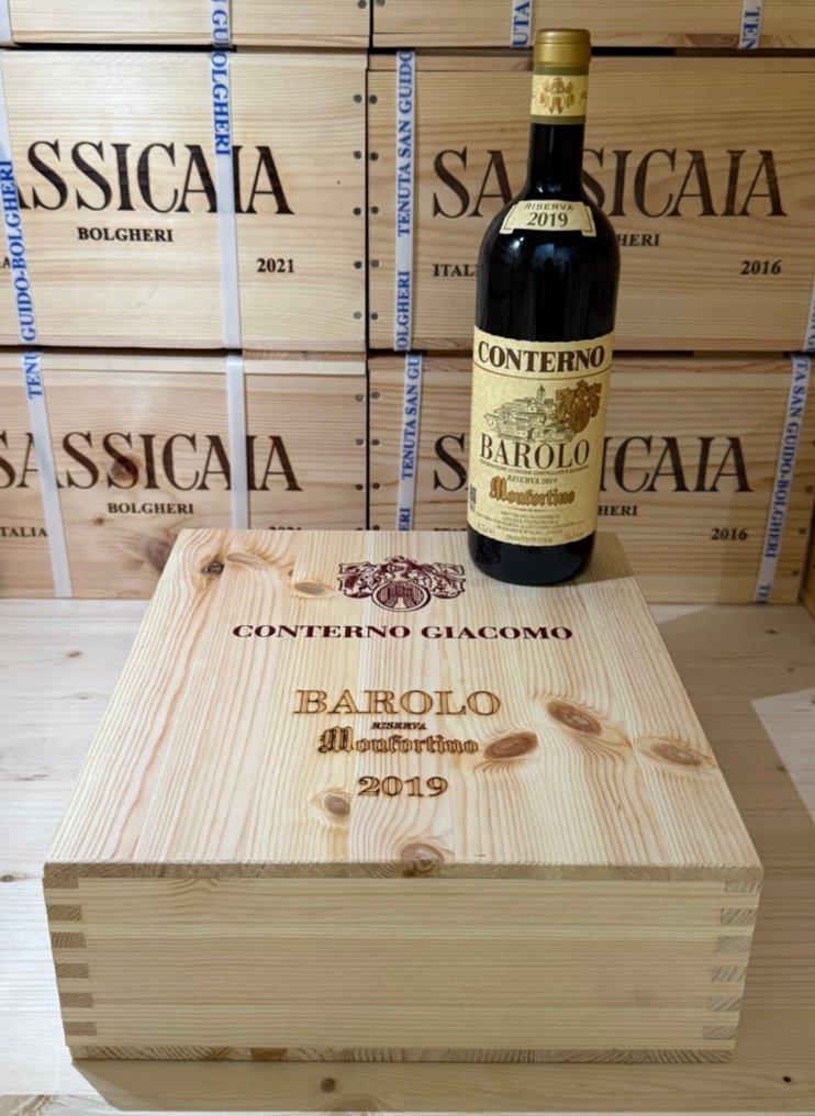 2019 Giacomo Conterno Monfortino - Barolo DOCG, Riserva - 3 Sticle (0.75L) #1.0