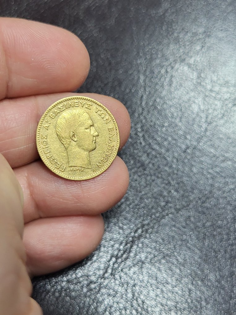 希腊. George I. 10 Drachmai 1876 #2.1