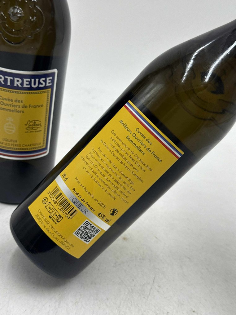 Chartreuse - MOF Meilleur Ouvrier de France - b. 2025 - 70cl - 2 bottles #2.1