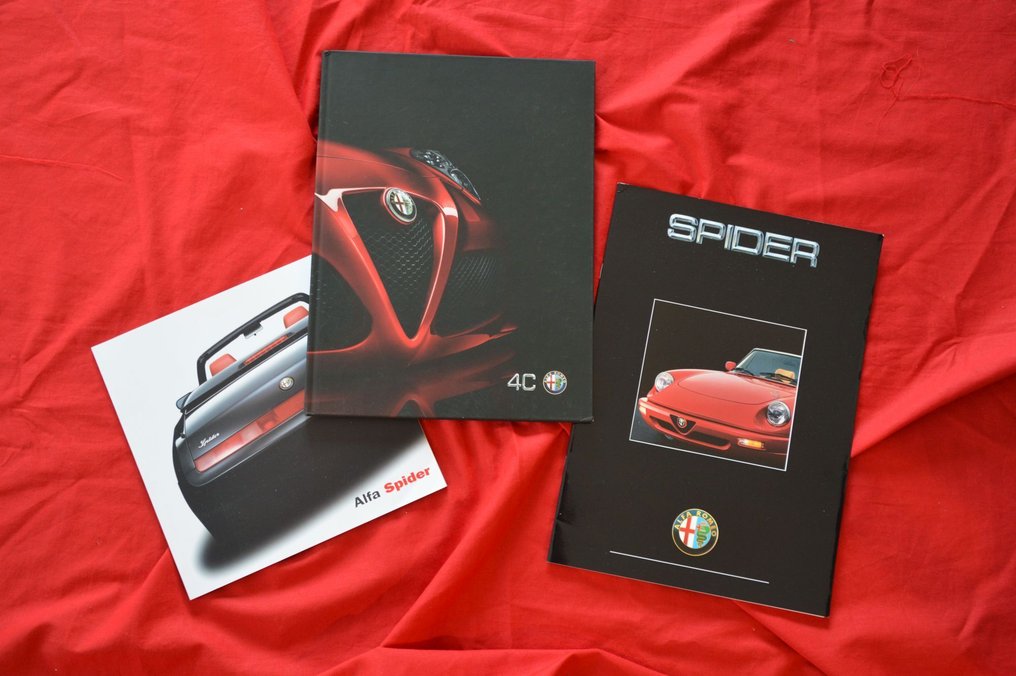 Brochure - Alfa Romeo - Alfa Romeo Spider 4C brochure catalogue prospekt folder #1.0