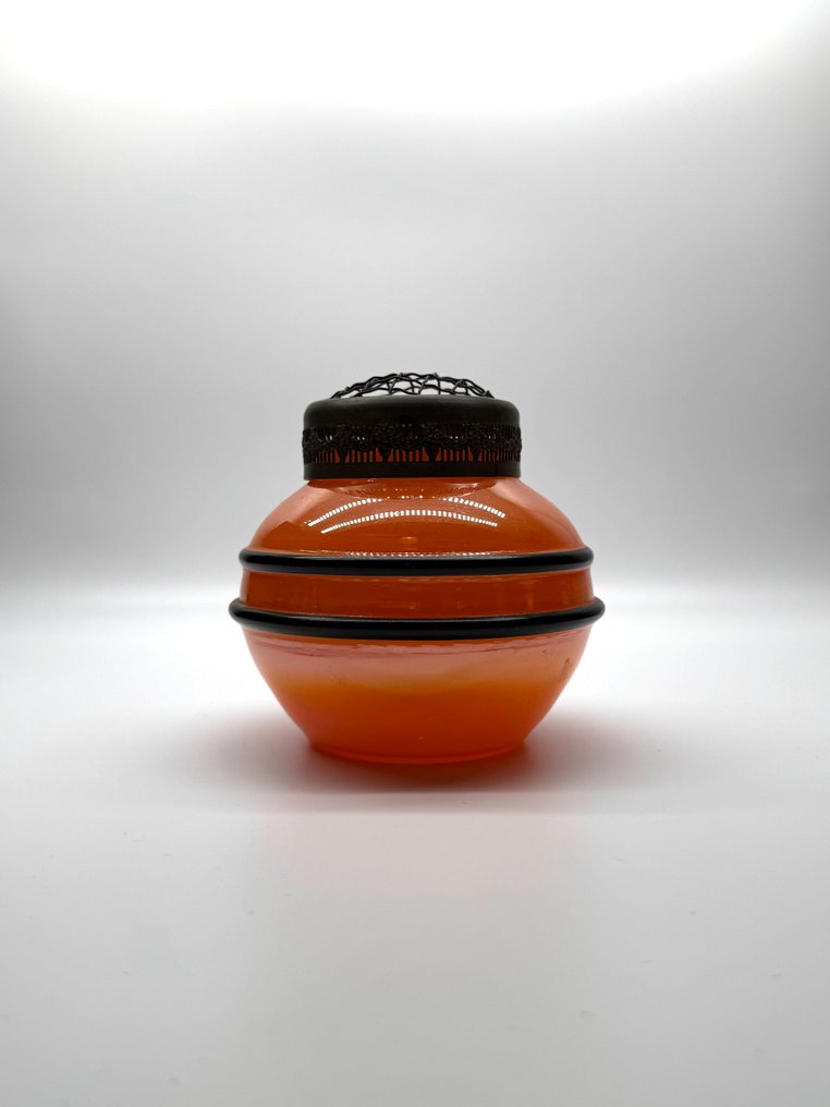 Michael Powolny - Vase -  Tango  - Glas - Iriserend, Tango #1.0