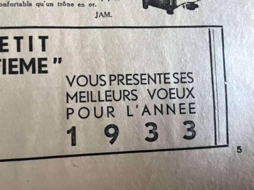 Le Petit Vingtième N°52 - Spécial nouvel an 1933 - 1932 #4.3