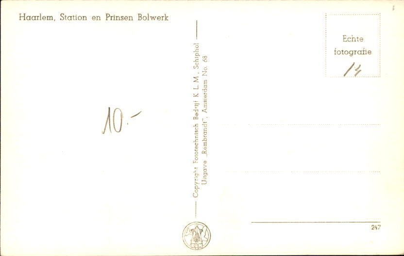 Pays-Bas - Haarlem - Carte postale (120) - 1900-1960 #3.2