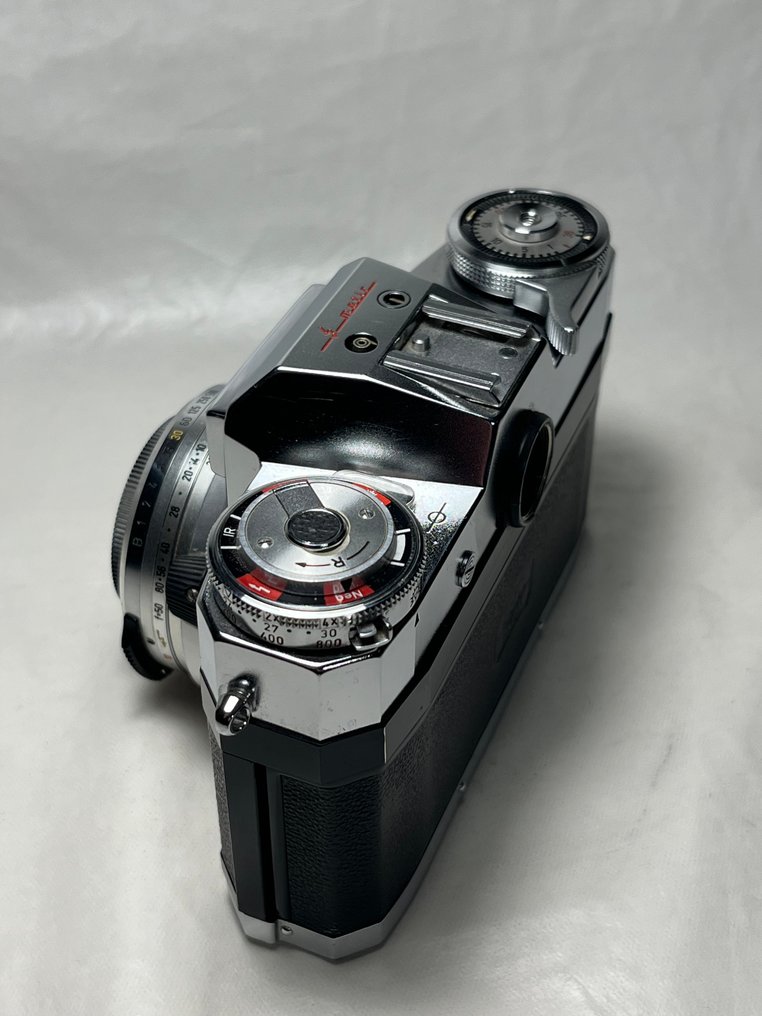 Zeiss Ikon Contaflex Super 10.1262 met carl Zeiss Tessar 2,8/50mm | Egylencsés reflex fényképezőgép (SLR) #3.2