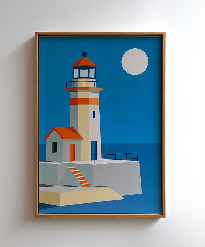 Nelson F. León - "Escenario Costero" XL- (NO Reserve) #1.0