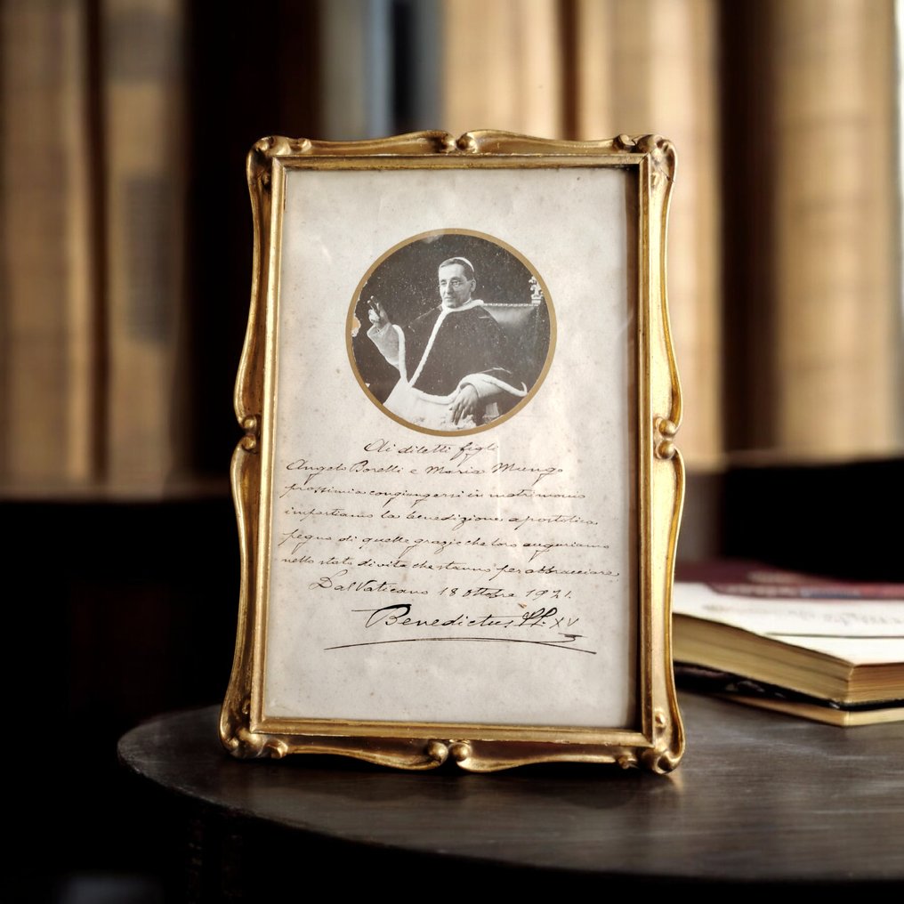 意大利 - 文档 - benedizione apostolica - 1921 #1.0