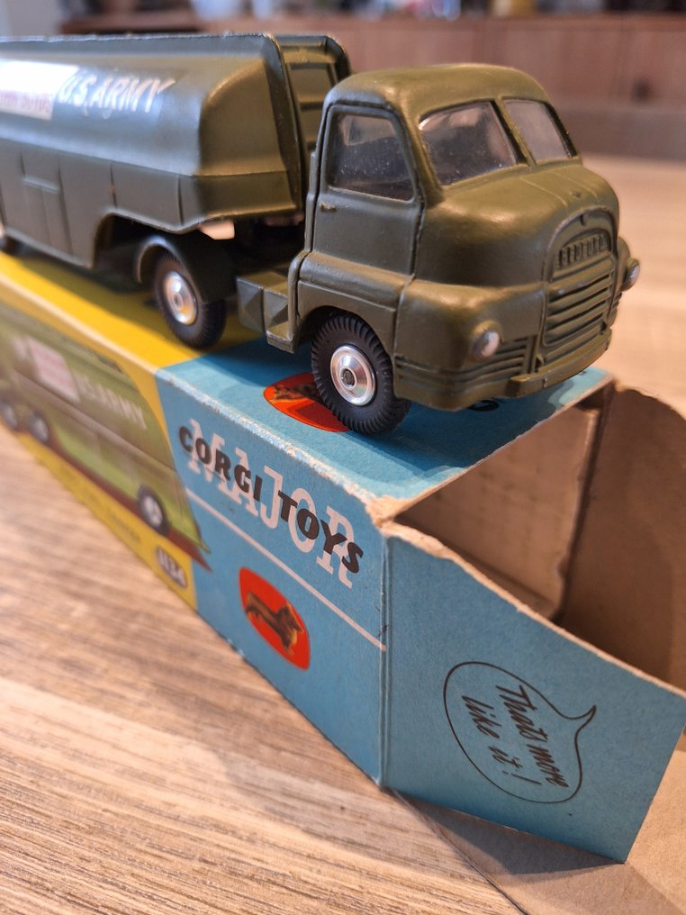 Corgi 1:43 - Model pojazdu wojskowego - Corgi Major Toys 1134 Army Fuel Tanker, Boxed #3.2