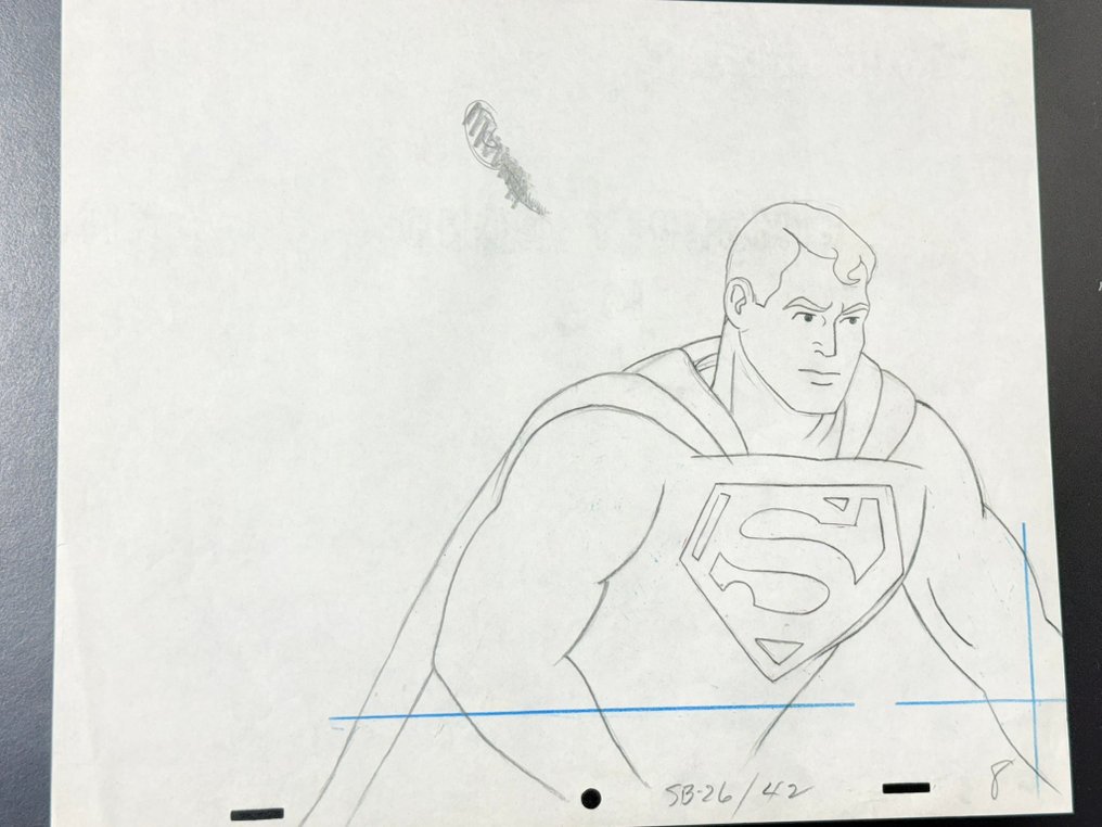 Filmation - Original Animation drawing of Superman - The Superman/Aquaman Hour of Adventure (1967) #1.0