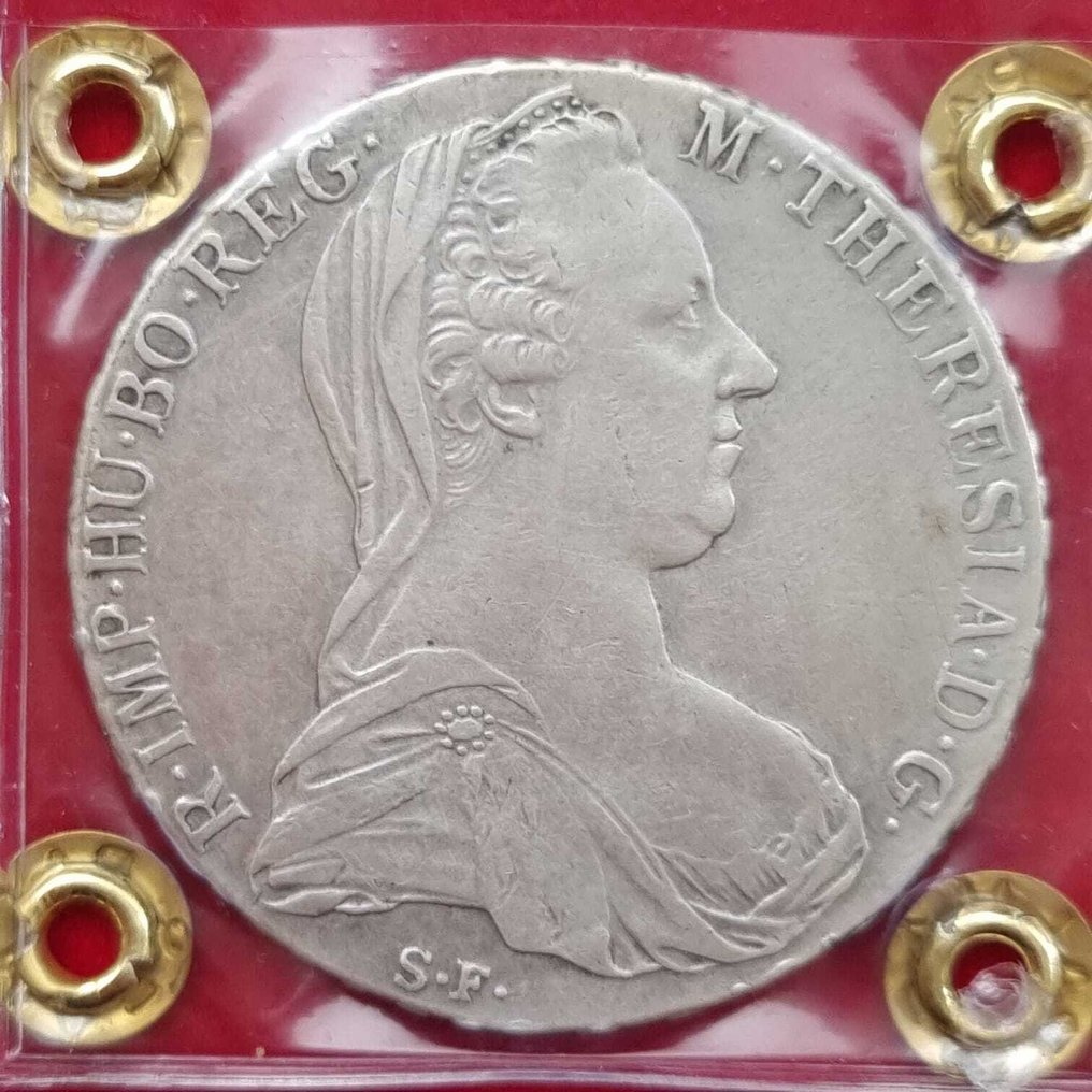 奥地利. 玛丽娅·特蕾莎. Tallero 1780 later strike  (没有保留价) #1.0