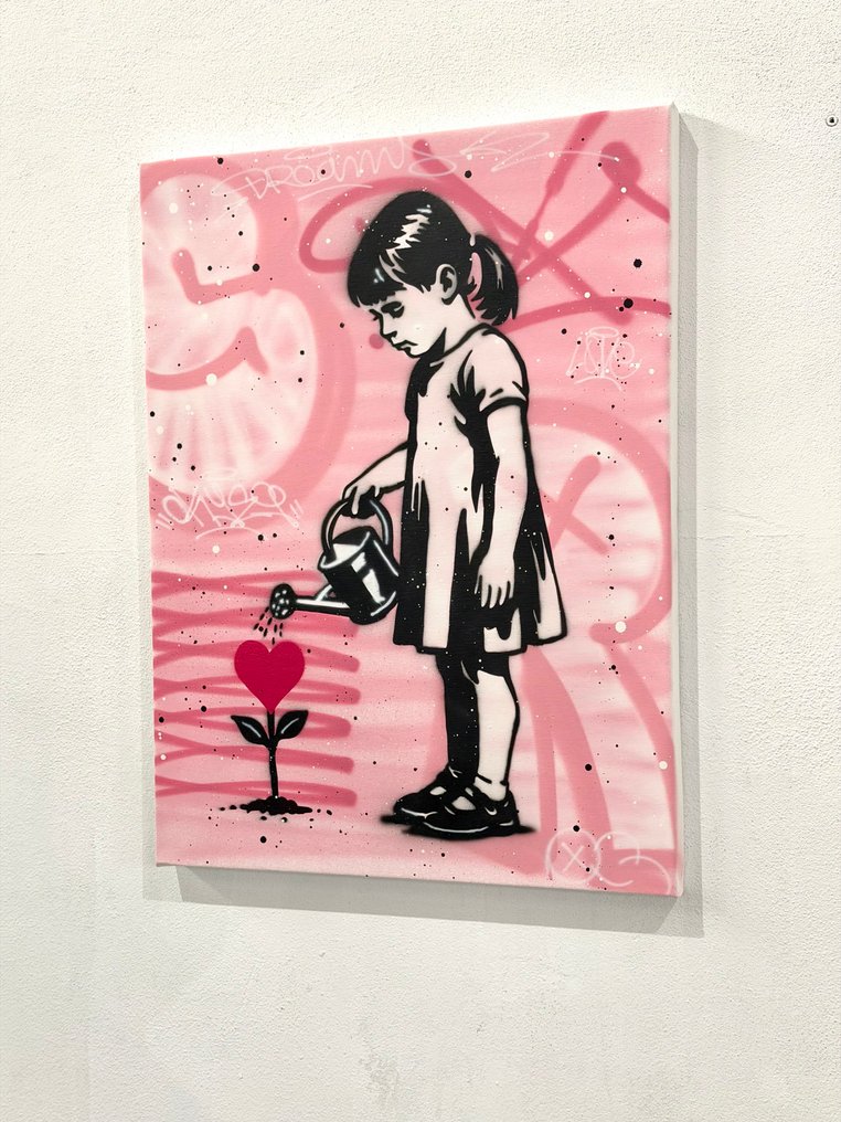 Okyes (1987) - Where Love Grows (100% Hand-Painted) #3.2