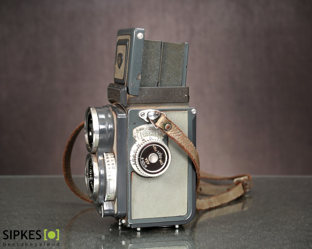 Rollei Rolleiflex "Baby" 4x4 Grey / Medium format camera #2.1