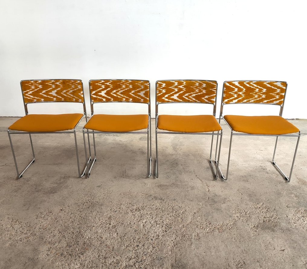 Saporiti - Vittorio Introini - Stuhl (4) - Vorschläge - Jacquard #1.0