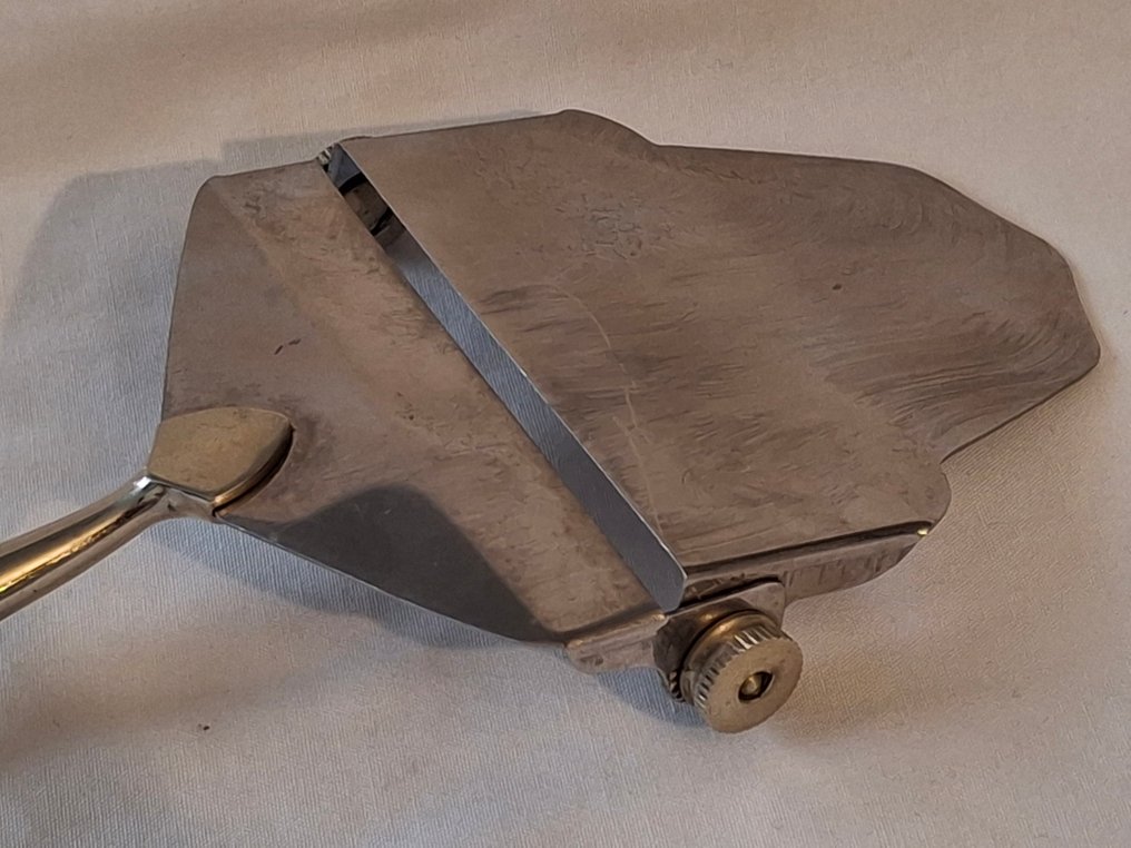 奶酪刨丝器 -  Kasschaaf 银色手柄 - .835 银 - Kaas Schaaf / 银 #4.3