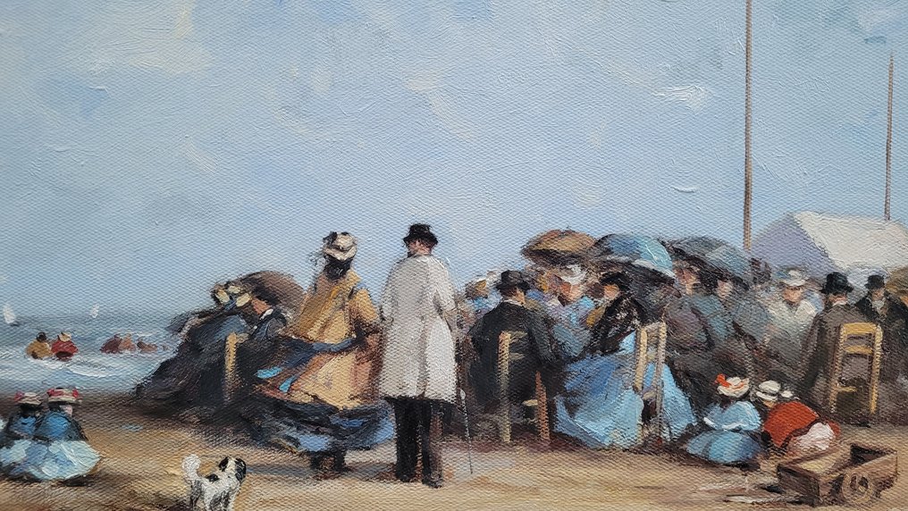 Camille Rousseau (1949) - Dimanche en Normandie ~ Marée Basse #2.1