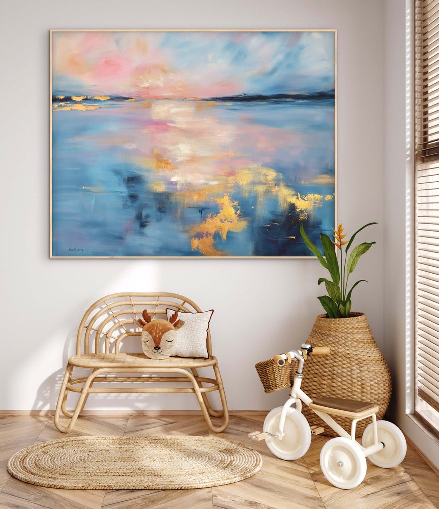 Ellis Hollering - Quiet Morning - XXL Abstract landscape #2.1