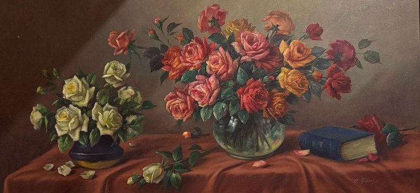 M Govers (XX) - XXL Bloemstilleven #1.0