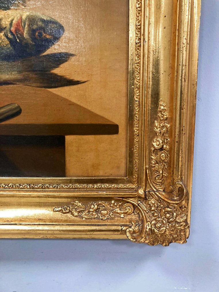 Francesco Malacrea (1812-1886) - Natura morta di pesce #4.3