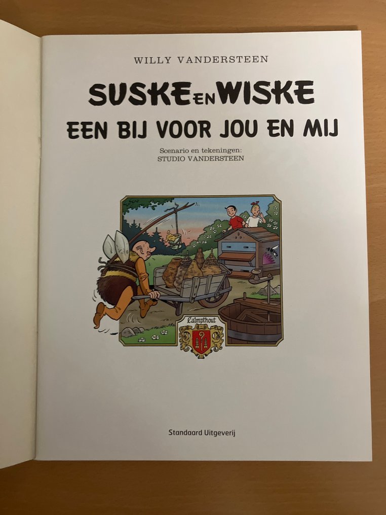 Suske en Wiske - Een bij voor jou en mij - opdrachttekening - 1 Album - First edition - 2007 #1.0