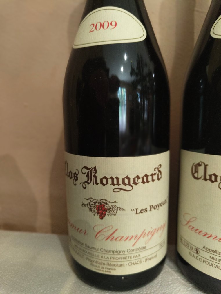 2009 Clos Rougeard: Les Poyeux & Le Bourg - Saumur-Champigny - 2 Bottles (0.75L) #3.2