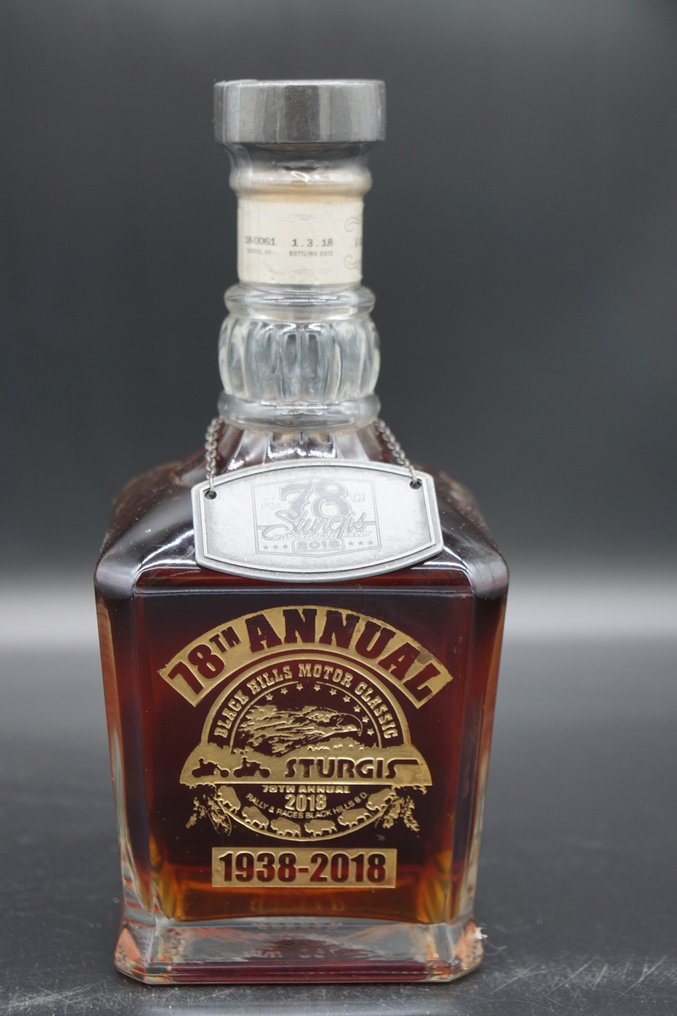 Jack Daniel's Single Barrel Select - Sturgis 78th Annual Motorcycle Rally - Gold Etched  - 750ml #1.0