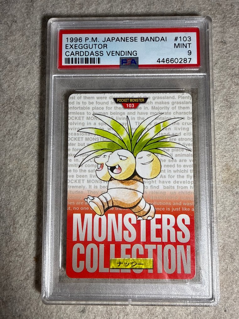 Pokémon - 2 Graded card - Exeggcute, Exeggutor 102, 103 - PSA 9 - Various sets #2.1