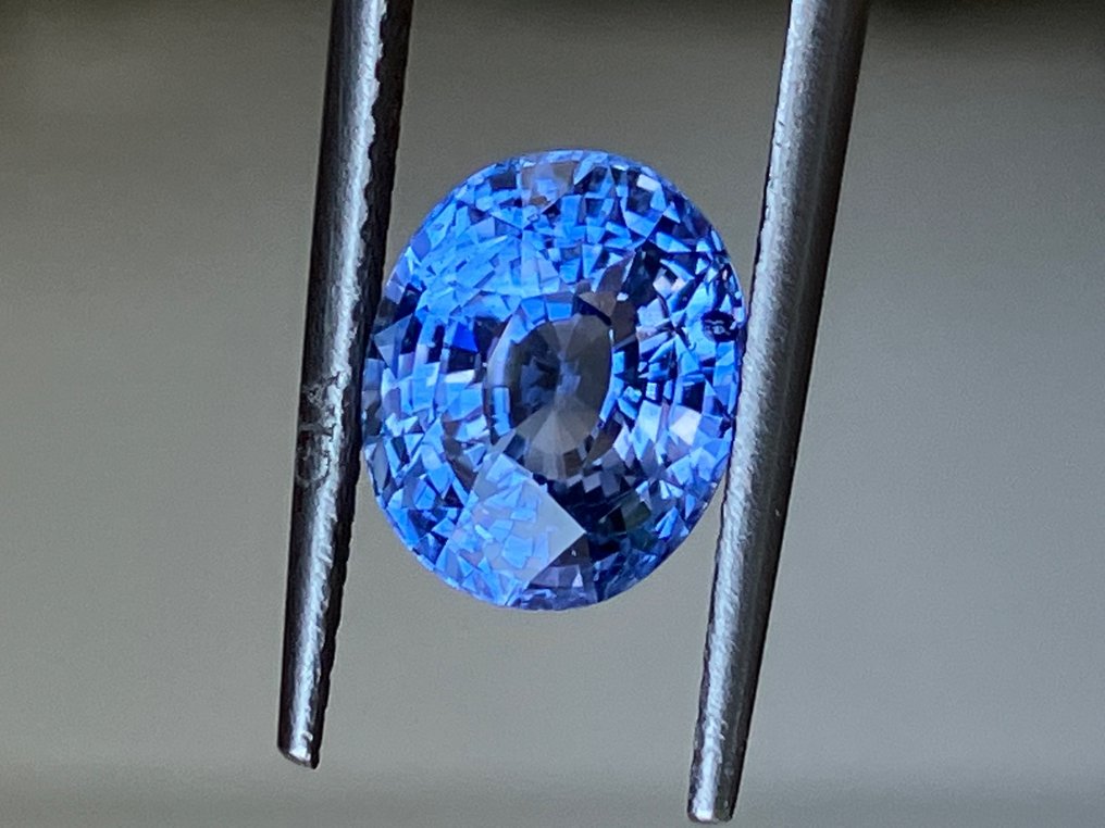 1 pcs  Albastru, Violet Safir  - 3.51 ct - GIA (Institutul gemologic din SUA) #1.0