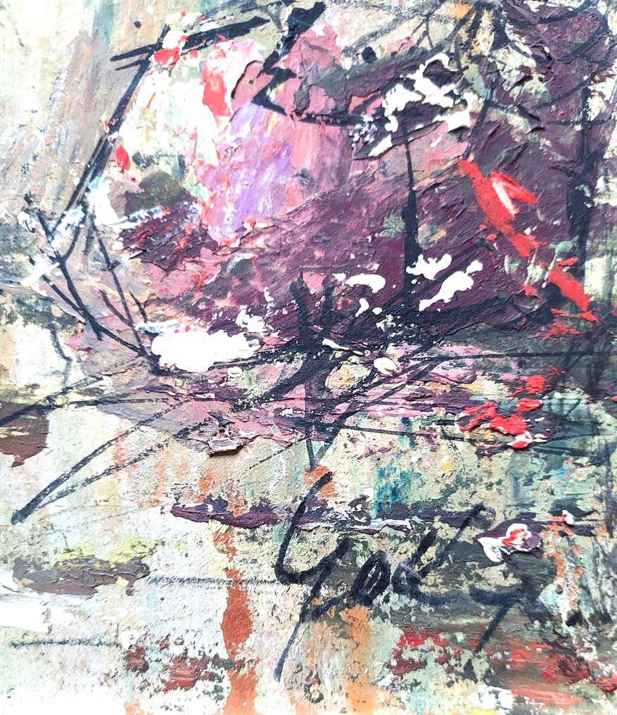 Joseph Ijaky (1922-2009) - Bedouins beside the Camels #2.1