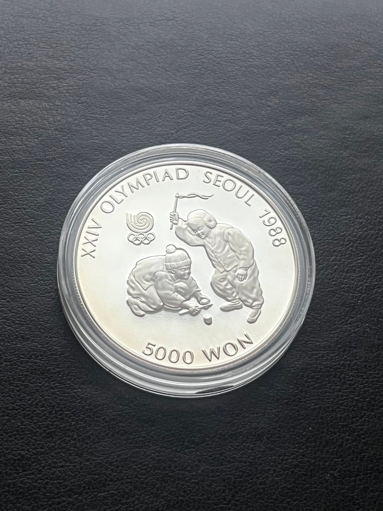 Corea del Sud. 5000 Won 1988 Olympic games Seoul  (Senza prezzo di riserva) #1.0