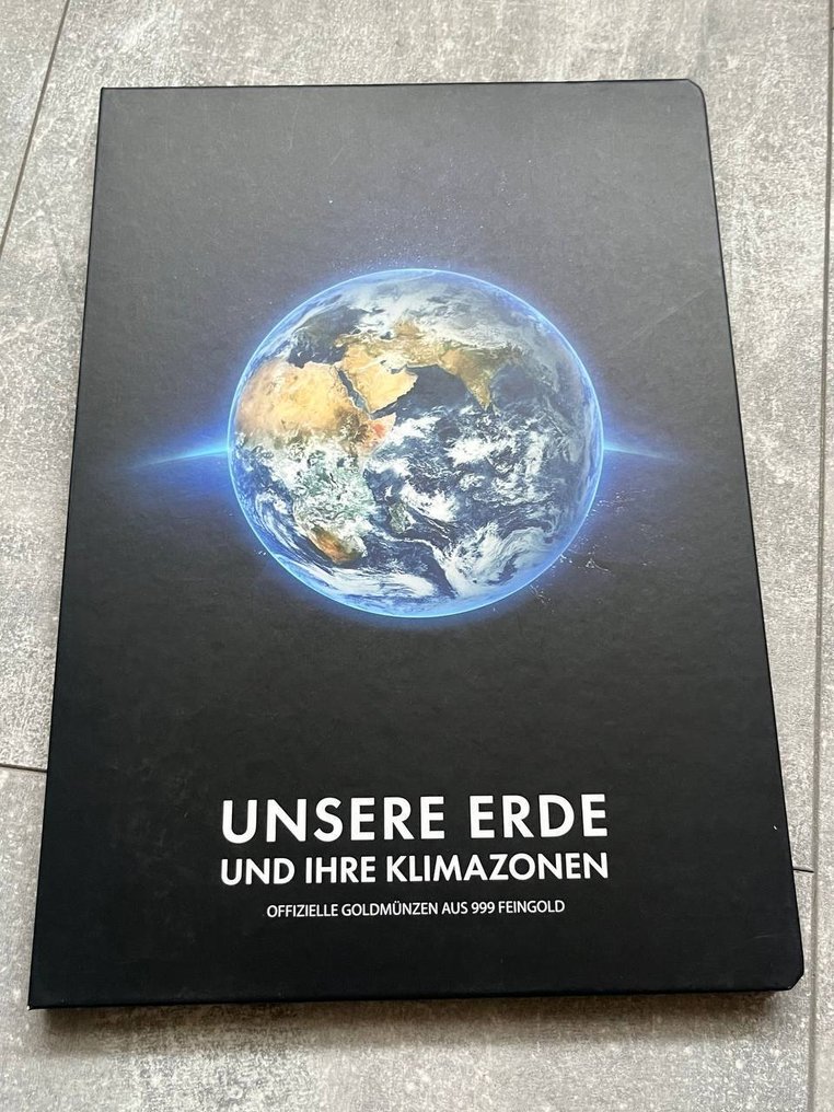 Chad. 3000 Francs 2020 - Klimazonen - .999 gold (2 pieces) + Album  (No reserve price) #2.1