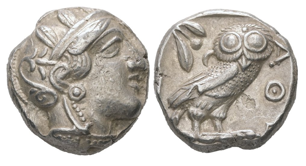 Attica, Athen Tetradrachm 454-404 BC #2.1