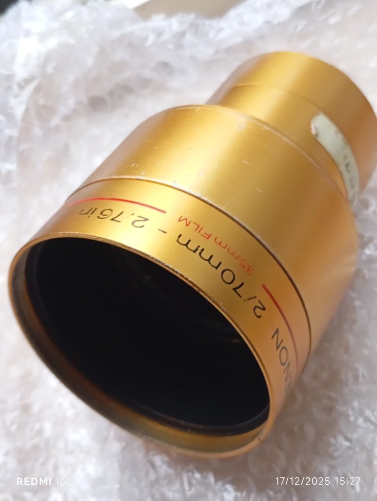 Schneider Kreuznach 70 mm f/2 Projektor-objektiv #4.3