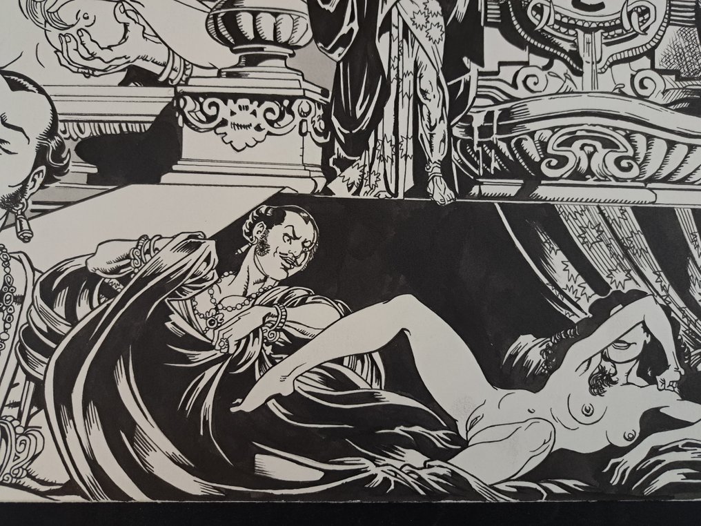 Larry Camarda - 1 Original drawing - Le 110 pillole Tributo a Magnus #4.3