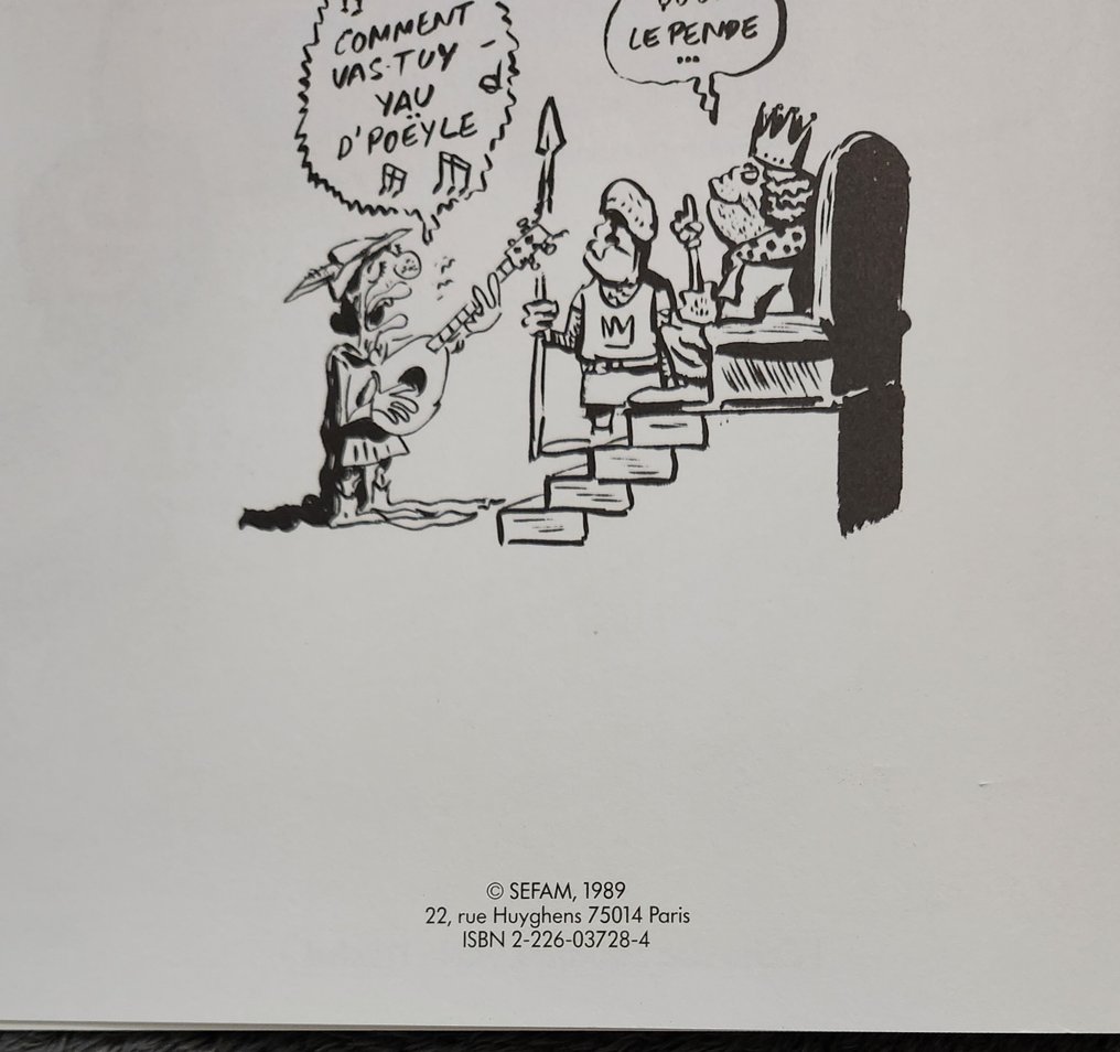 Les Sales blagues de l’Écho T2 + dédicace - B - 1 Album - Első kiadás - 1989 #3.2