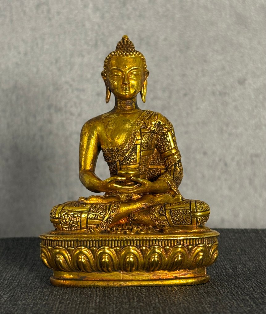 Amitabha Buddha - Bronze - Late 20th century #1.0