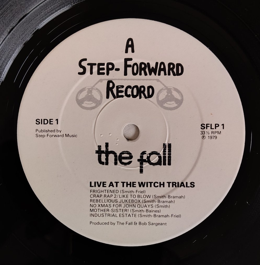 The Fall - Live At The Witch Trials - LP - 第一批 模壓雷射唱片 - 1979 #3.2
