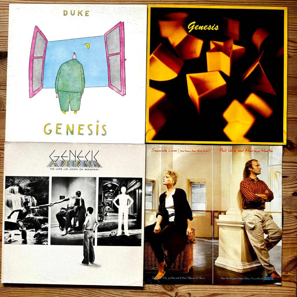 Genesis - 4 great records from Genesis - Πολλαπλοί καλλιτέχνες - Δίσκος βινυλίου - Stereo - 1974 #1.0