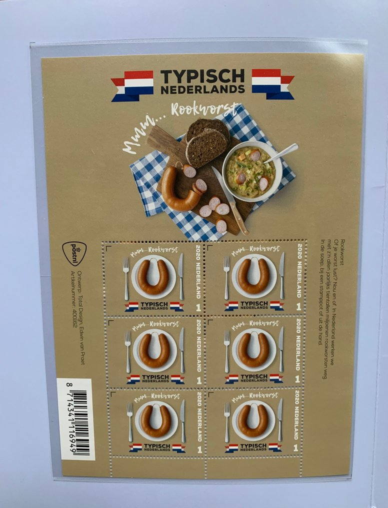 Nederland 2020/2023 - Fireårsutgaven ‘Typisk Nederland’ i mappe #2.1