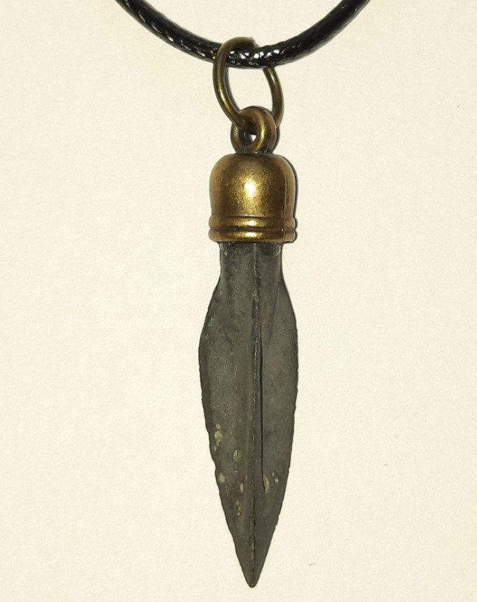 斯基泰人 青铜箭头吊坠。状况良好。  (沒有保留價) #4.3