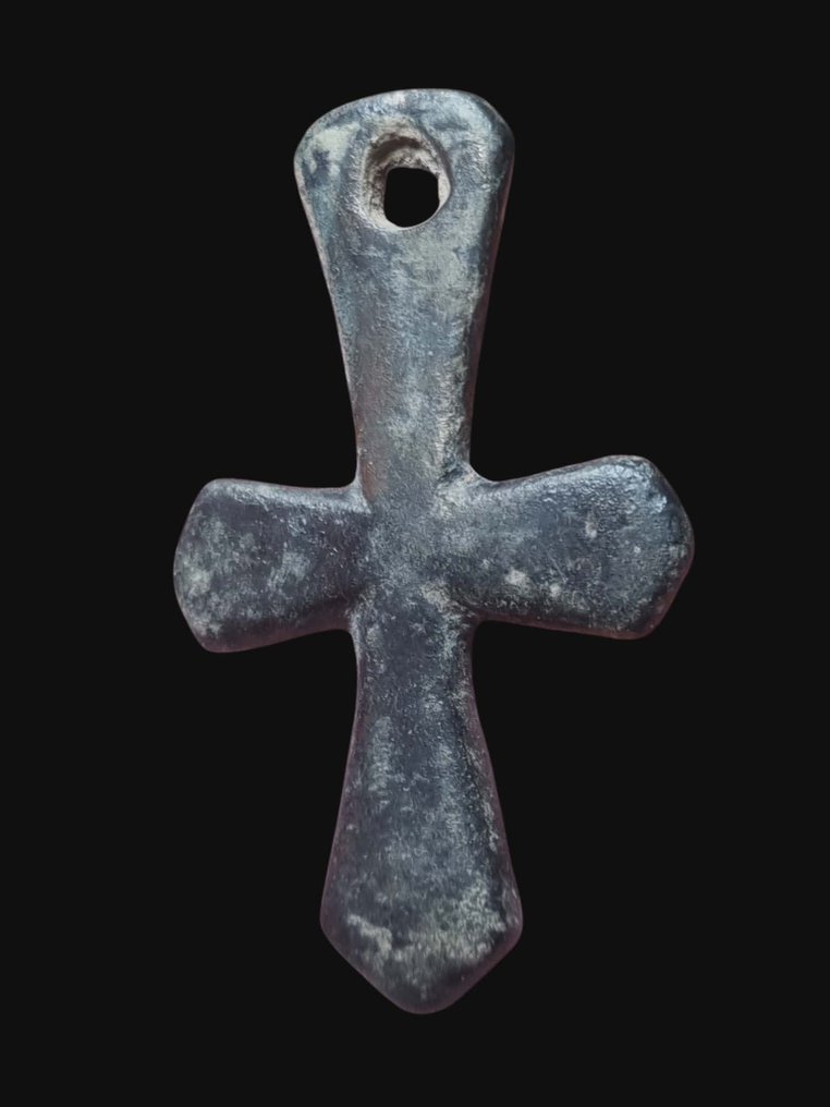 Εποχή των Βίκινγκς Μπρούντζος, Βαρύς Σταυρός Κρεμαστό κόσμημα  (χωρίς τιμή ασφαλείας) #1.0
