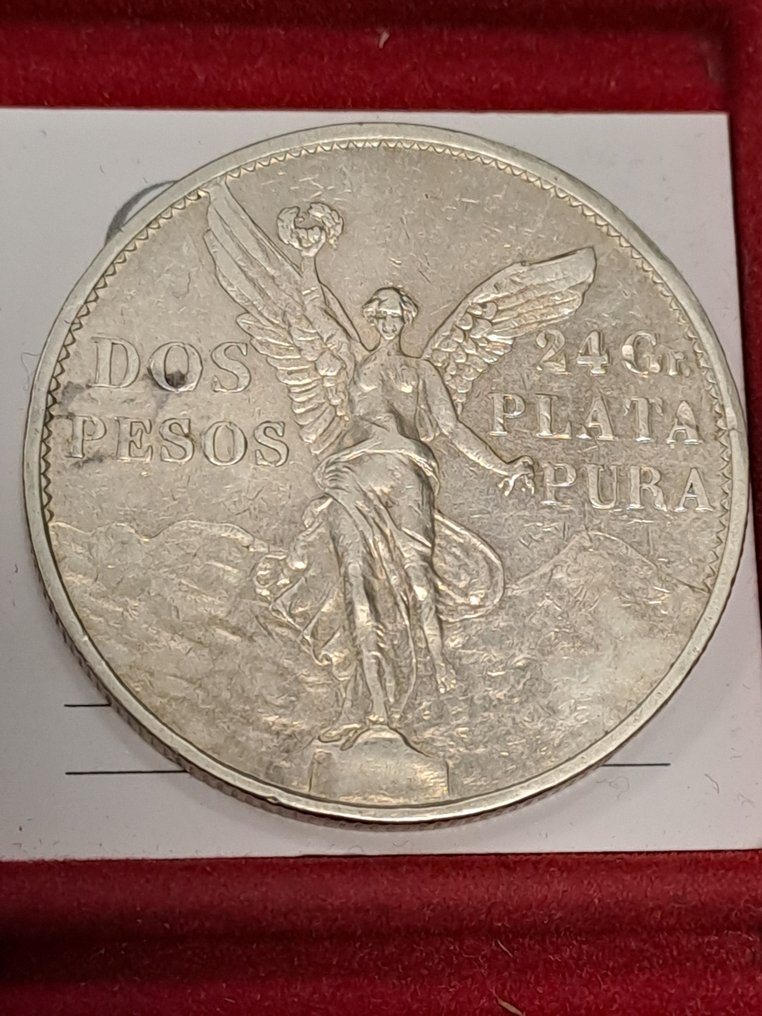 Μεξικό. 2 Pesos 1921  (χωρίς τιμή ασφαλείας) #1.0