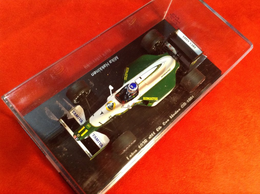 Spark 1:43 - 模型赛车 - ref. #S1676 Lotus 102B Judd "Tamiya-Komatsu" F.1 5° GP San Marino 1991 #11 Mika Hakkinen - 卓越品质——限量版——如今难得一见 #4.3