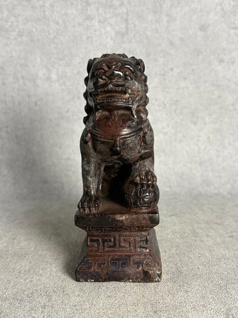 Set foo dogs - Bronze - China - Late 20th century #1.0